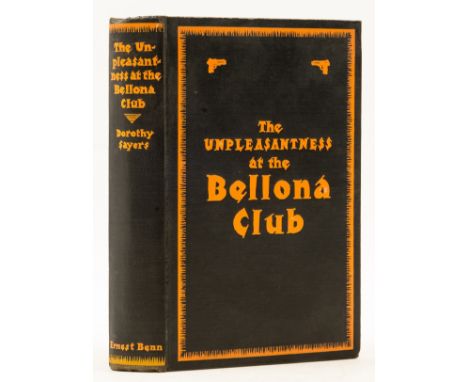 NO RESERVE Sayers (Dorothy L.) The Unpleasantness at the Bellona Club, first edition, original cloth, slight shelf-lean, spin