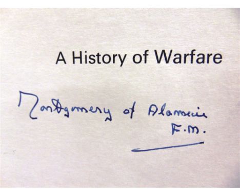 [BOOK]. MILITARY Montgomery of Alamein, Field-Marshal Viscount. A History of Warfare, first edition, Collins, London, 1968, m