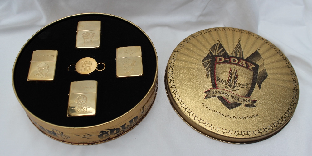 Zippo Allied Heroes Collectors edition, DDay Normandy 50 years 1944