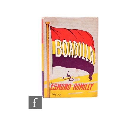Romilly, Esmond - 'Boadilla', published by Hamish Hamilton, London, 1937, first edition, grey cloth boards, with dust jacket,