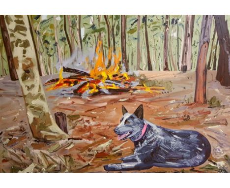 Greg Wilson, The Guardian of the Bush, signed, oil on linen, 122cm x 152cm. Greg Wilson is an internationally renowned Austra