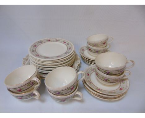 A Shelley party tea service approx 30 pieces