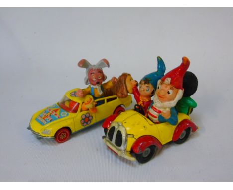2 Corgi Die cast vehicles, one of noddy and friends the other of the magic roundabout characters