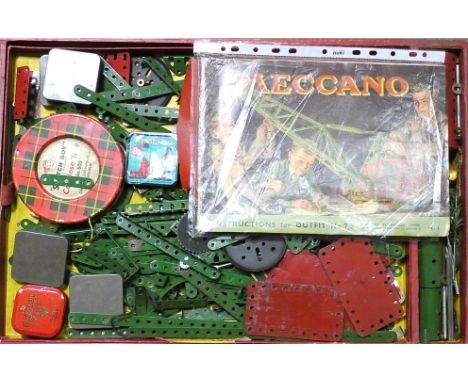 Meccano, Meccano No. 8 set, with instruction manual, in original box, F, box P 