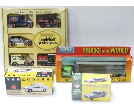 Modern Diecast, cars, commercial and military vehicles by Matchbox MOY, Solido, Minichamps and others, including a Vanguards 