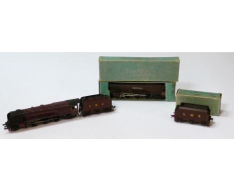 Hornby Dublo 00 Gauge 3-Rail 'Duchess of Atholl' Steam  Locomotives and Tenders, one original Atholl, in light blue boxes dat