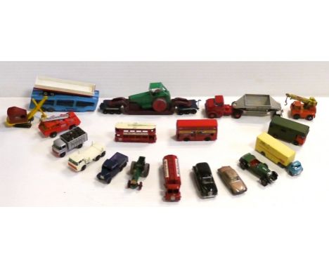 Matchbox Cars, Industrial and Commercial Vehicles, from the Matchbox Major, Superfast, 'Regular Wheels' and Models of Yestery