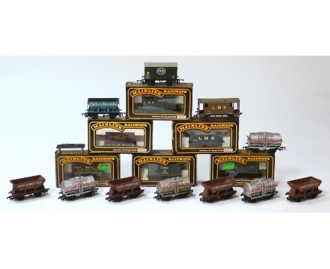 Mainline and Wrenn OO Gauge Freight Stock, including LMS Cattle (2) and four others all boxed, VG, boxes G-VG, together with 