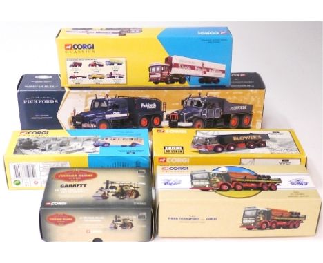 Corgi Classics, vans, industrial and commercial vehicles from the Vintage Glory, Building Britain and other series, including