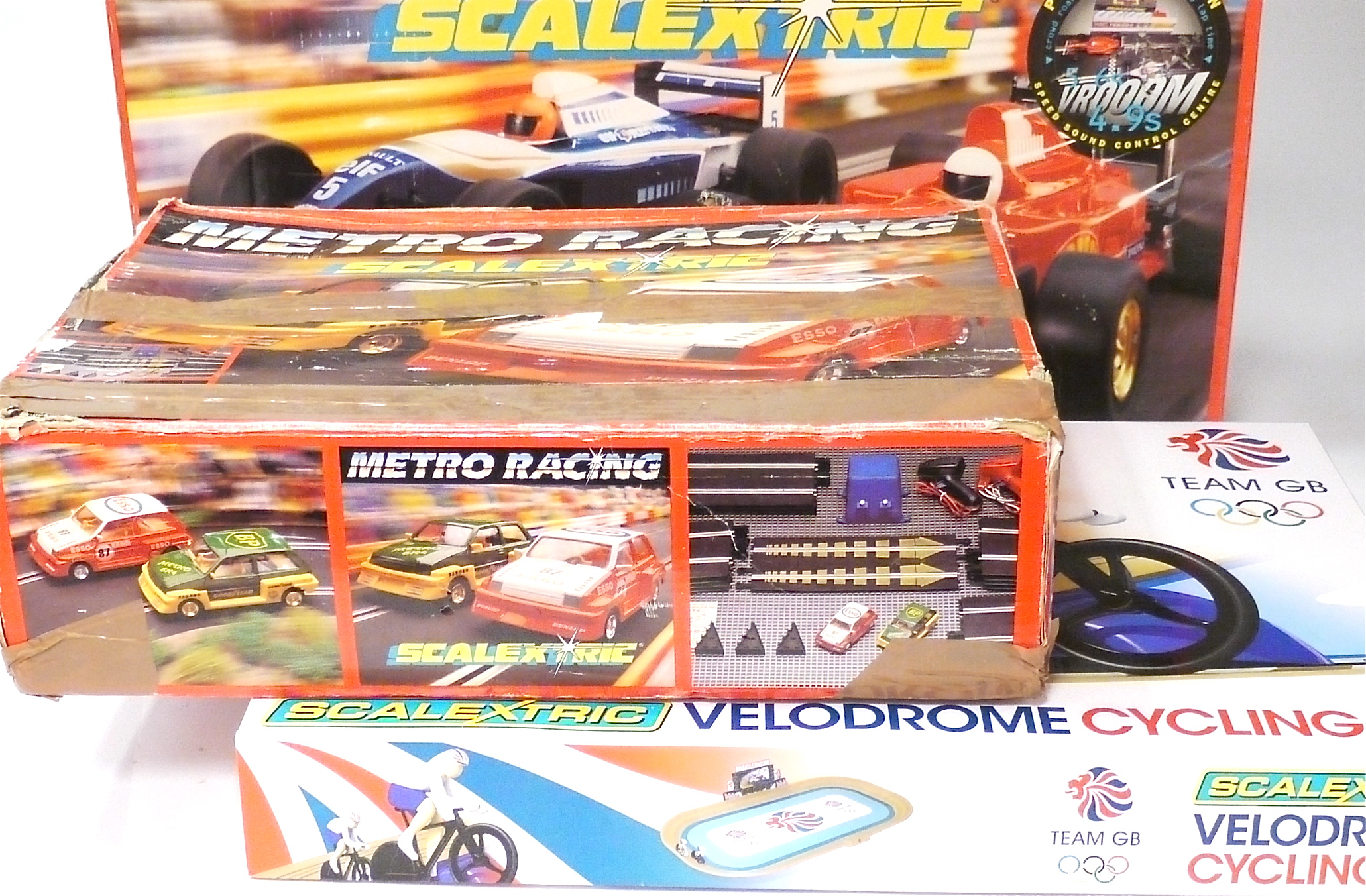 scalextric velodrome cycling set
