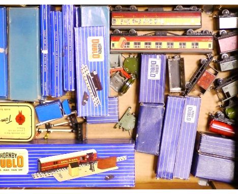 Hornby Dublo 00 Gauge 3-Rail Rolling Stock and large quantity of Track and Points, including TPO Set, BR coaches (2), various