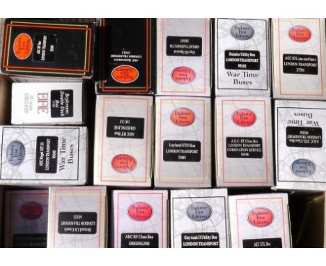 Empty Diecast Boxes, a very large quantity of assorted boxes for cars, vans, buses and other vehicles including ones by EFE, 