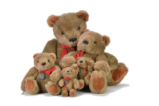 teddy bear family