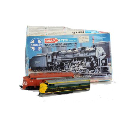 A Collection of American HO Gauge Locomotives and Spares by Various Makers, including two CP Rail F3 diesels by Bachmann, par