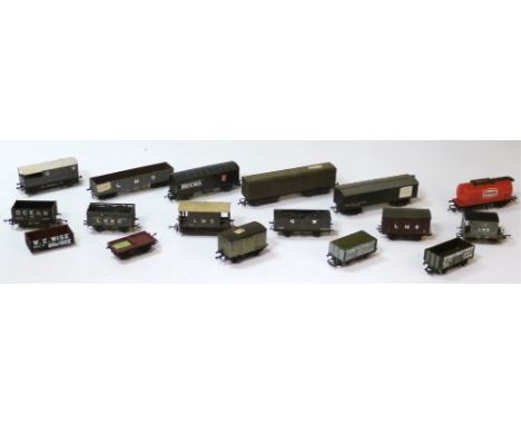 A Quantity of OO Gauge Freight Stock by Various Makers, including many from kits, others by Bachmann, Hornby or scratch-built