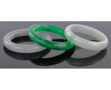 3 Chinese jade bangles