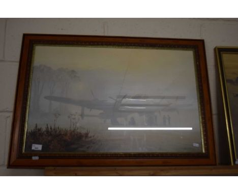 After Gerald Colson, coloured print Morning Light,framed and glazed
