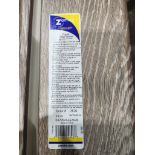 Pallet- (80) boxes flush stair nose - 94" Long mixed 4.5 & 5.5mm various colors. 5 per box.