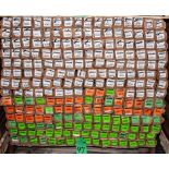 Pallet of approx. (224) boxes Quarter round (10) pcs/box various colors