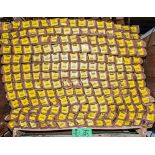 Pallet approx. (195) boxes MPR 6-10mm 5pcs/box various colors