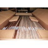 Coffin box with quarter round molding various colors