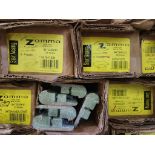 Two Pallets- (97) boxes stair nosing, 94" Long, 10-14mm various colors. 5 per box (69) boxes stair n