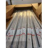 Coffin box with approximately (1180) single MPR- 72" Long, 3-5.5mm various colors