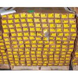 Pallet approx. (154) boxes total stair nose, 6-10mm and 10-14mm, various colors