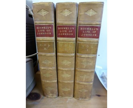 Boswell, James, The Life of Samuel Johnson, reprint of the first edition, edited with new notes, by Percy Fitzgerald, M.A., F