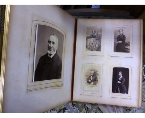 A late 19th century Channel Islands portrait photograph album.