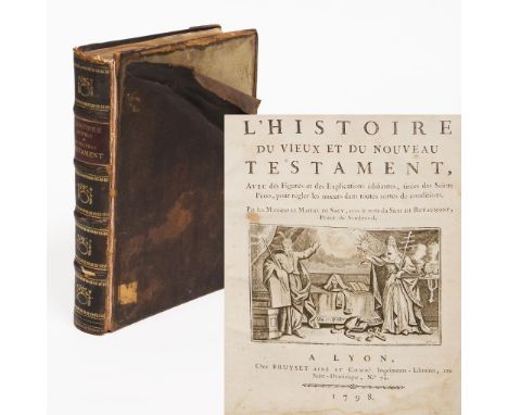                     FONTAINE,             Nicolas zugeschrieben(1625 Paris - 1709 Paris)    L'Histoire du Vieux et du Nouveau