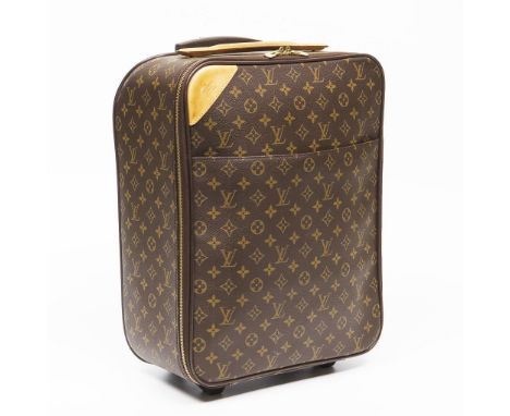 Louis Vuitton-Trolley.  50 x 36 x 18 cm. Paris, Made in France. Modell Pégase 50, Modell-Nr. M 23251. Classic LV-Monogramm Ca