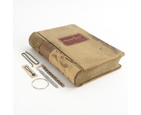 Rarität: Großes Modeschmuck-Musterbuch der Firma JAKOB BENGEL, Idar Oberstein der 1930er Jahre.                         Jacob