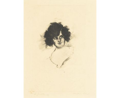                     SCHAD,             Christian(1894 Miesbach - 1982 Stuttgart)    "La fenestra"Lithografie. Bleistiftsignat