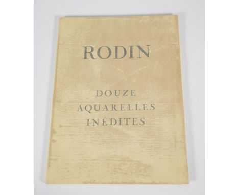                     RODIN,             Auguste (nach)(1840 Paris - 1917 Meudon)    Limitierte Künstlermappe "Rodin - Douze Aq
