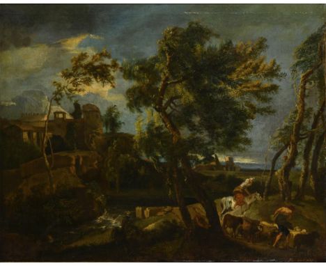                     BLOEMEN,             Jan Frans van, gen. L'Orrizonte zugeschrieben(1662 Antwerpen - 1749 Rom)    Italieni