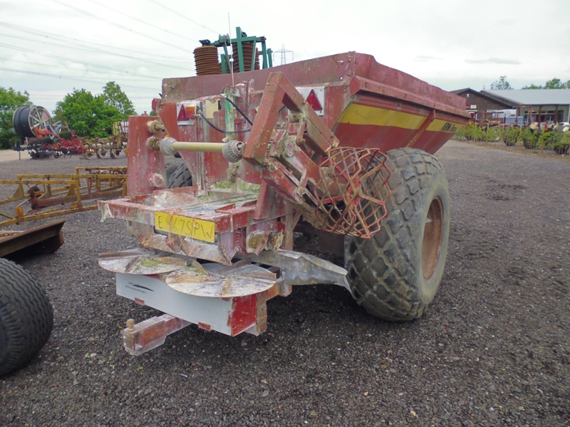 KRM Bredal single axle 8T lime spreader. Type B70. 1996. S/N 671. 23.1