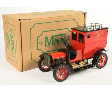 MSS (The Model Steam Specialist) - Delivery Van - Red and black - Near Mint in a Good Plus plain brown presentation box See-P