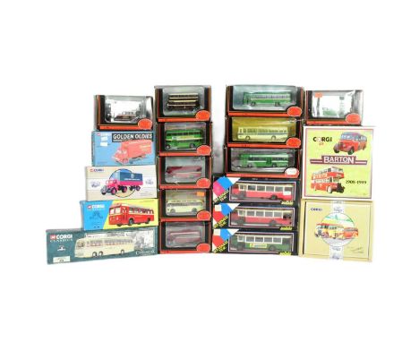Diecast - a collection of assorted diecast model buses by makers Corgi. EFE and Solido. Examples to include; AEC Regal, Bedfo