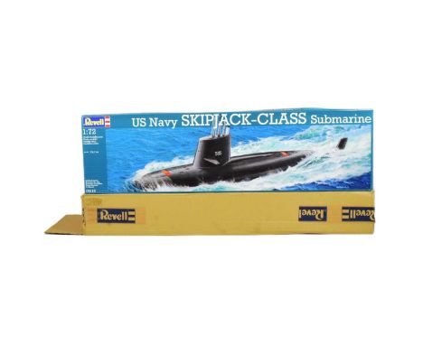 Model Kits - a factory sealed Revell 1/72 scale plastic model kit ' US Navy Skipjack Class Submarine '. RC compatible. Retain