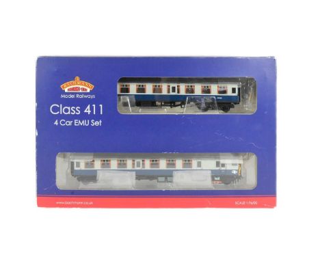 Model Railway - an original Bachmann made OO gauge model railway trainset locomotive No. 31-427 Class 411 4-car EMU 7113 in B