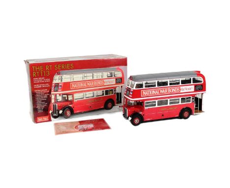 Diecast - a boxed Sunstar made 1/24 scale diecast model No. 2920  RT113 London Transport Double Decker Bus - 37 Peckham. Boxe