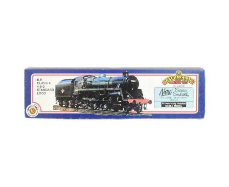 Model Railway - a vintage Bachmann made ' Branch Line ' OO gauge model railway trainset locomotive engine No. 31-104 Standard