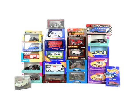 V Diecast - a collection of assorted boxed diecast models of various scales and makers to include; Corgi Original Omnibus, Co