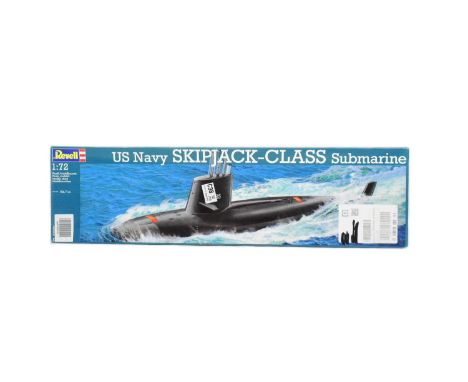 Model Kits - a factory sealed Revell 1/72 scale plastic model kit ' US Navy Skipjack Class Submarine '. RC compatible.