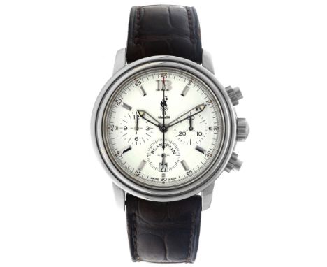 No Reserve - Blancpain 'Leman Chrono 1996 Atlanta Olympic' 2385-1127-11 - Men's watch - 1996. Case: steel - strap: leather - 