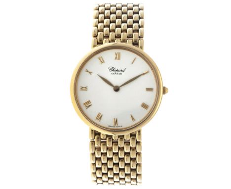 Chopard Vintage 18K. 1211 1 - Men's watch - 2002. Case: yellow gold (18K.) - strap: yellow gold (18K.) - manual - box, certif