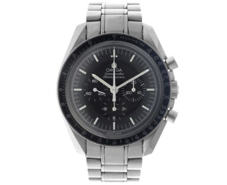 Omega Speedmaster Professional Moonwatch 3570.50.00 - Men's watch - 2014. Case: steel - bracelet: steel - manual - box, docum