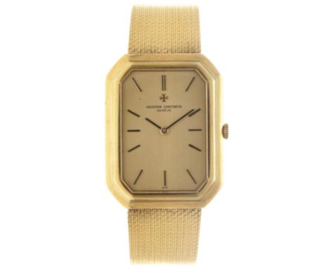 No Reserve - Vacheron Constantin Vintage 18K. - Men's watch. Case: yellow gold (18K.) - band: yellow gold (18K.) - manual win