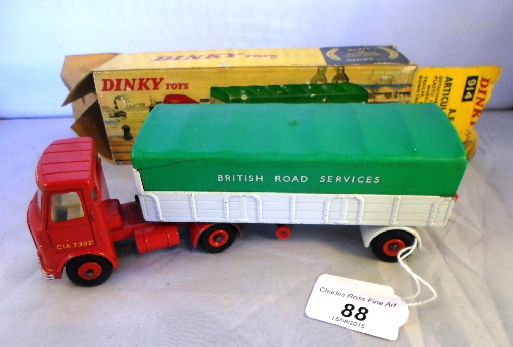 dinky toys aec articulated lorry